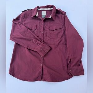 Woman’s 5.11 Tactical Shirt Plum Size Xl​